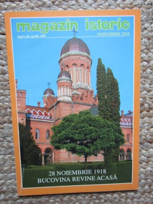 MAGAZIN ISTORIC - noiembrie 2018 foto