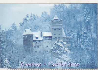 bnk cp Castelul Bran iarna - Vedere - necirculata foto