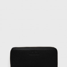 Armani Exchange Portofel femei, culoarea negru