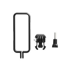 Cadru de protectie Surewo pentru camera Insta 360 X3 cu 2 sisteme de prindere cold shoe, culoarea negru