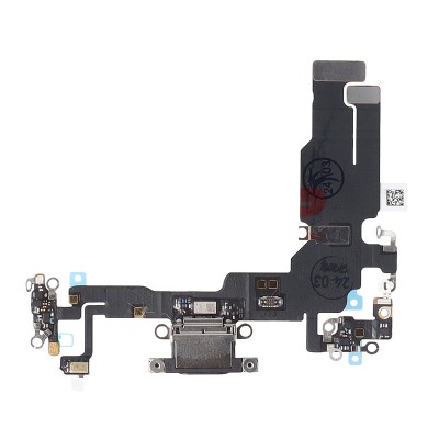 Banda incarcare iPhone 15 BLACK foto