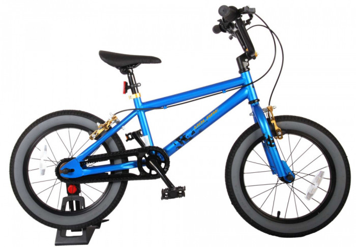 Bicicleta pentru copii Volare Cool Rider pentru baieti, 16 inch, culoare albastr PB Cod:91648