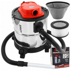 Aspirator pentru cenusa 1200W 20L filtru HEPA VERKE V08222 PROFI foto