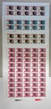 TIMBRE ROM&Acirc;NIA LP 1488/1999 SPUNETI NU fumatului, alcoolului- Set 4 COLI - MNH
