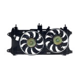GMV radiator electroventilator Fiat Doblo (119/223), 2006-2010, Motorizare 1, 3 Multijet 55/62kw; 1, 9 Multijet 88kw Diesel, tip climatizare cu AC, d
