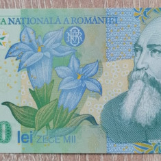 Romania, 10000 Lei 2000, necirculata, semnatura Isarescu