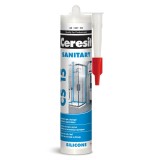 Silicon sanitar, alb, Ceresit Sanitary CS 15, 280 ml
