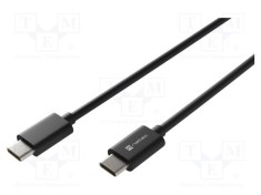 Cablu USB C - USB C 2.0 NATEC, 1m, 100W, 5A, negru