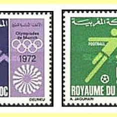 Maroc 1972 - Jocurile Olimpice Munchen, serie neuzata