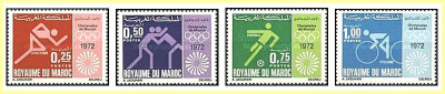 Maroc 1972 - Jocurile Olimpice Munchen, serie neuzata foto