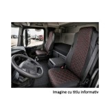 Huse scaune camion compatibile DAF XF 105/106 2012-2016 1+1 premium Imitatie Piele Romb