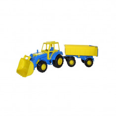 Tractor cu remorca si incarcator - Altay, 65x17x17 cm, Polesie foto