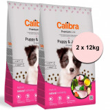 Calibra Dog Premium Line Puppy &amp;amp; Junior 2 x 12 kg
