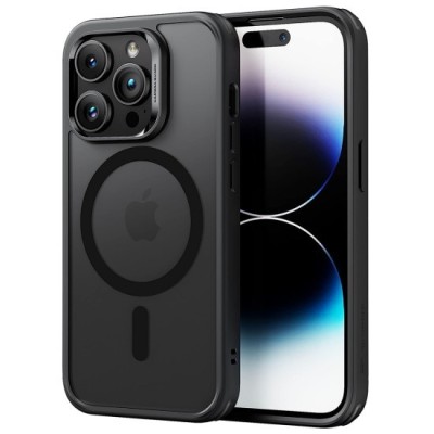 Husa pentru iPhone 14 Pro - ESR Classic Hybrid HaloLock - Frosted Black foto
