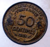 7.810 FRANTA 50 CENTIMES 1931, Europa, Bronz-Aluminiu