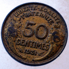 7.810 FRANTA 50 CENTIMES 1931