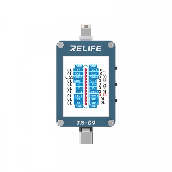 Tester Service Relife TB-09, Lightning / USB-C