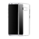 Pachet husa pentru Samsung Galaxy S8, MyStyle slim transparenta cu folie de protectie gratis