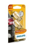Set 2 Becuri Fara Soclu 12v W21W W3x16d Philips