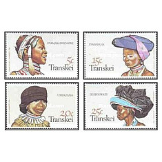 Transkei 1981 - Women&#039;s Headdresses, serie neuzata
