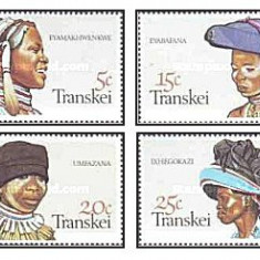 Transkei 1981 - Women's Headdresses, serie neuzata