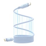 CABLU alimentare si date Baseus PicoGo Magnetic, pt smartphone, silicon lichid magnetic, USB Type-C la USB Type-C 240W, 1m, albastru &quot;P10376800311-00&quot;