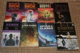 Lot carti sf Philip K Dick Arthur Clarke Liviu Radu Xenos Fantasy Horror, Nemira