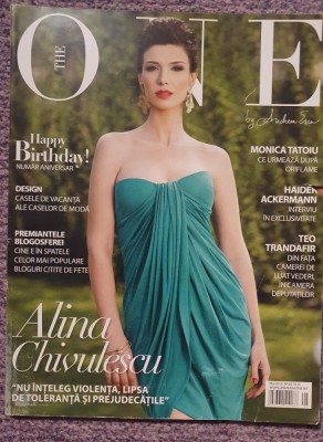 Revista The One nr 68, Mai 2010, Alina Chivulescu, Monica Tatoiu, 178 pagini foto