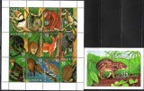 GUYANA 1993, Fauna, serie neuzata, MNH, Nestampilat