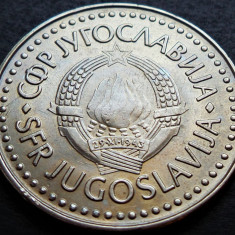 Moneda 100 DINARI - YUGOSLAVIA, anul 1987 *cod 2701 A = A.UNC