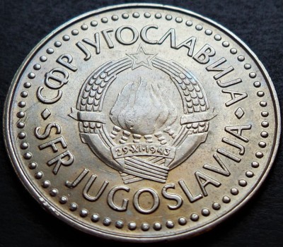 Moneda 100 DINARI - YUGOSLAVIA, anul 1987 *cod 2701 A = A.UNC foto