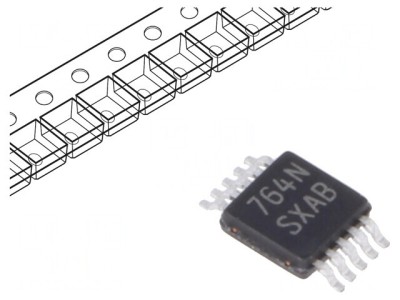 High-Side Power Switch 1-Channel N-Channel SMD VSSOP10 foto