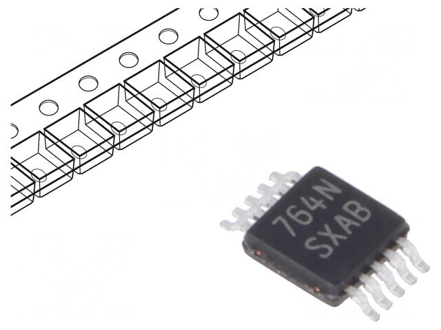High-Side Power Switch 1-Channel N-Channel SMD VSSOP10