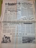 ziarul scanteia 6 august 1989 - articol si foto despre metroul bucurestean,magistrala 3