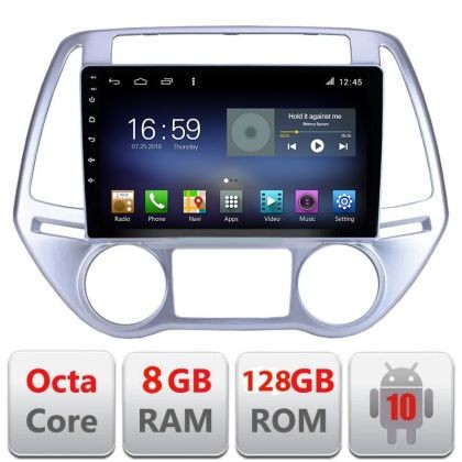 Navigatie HHyundai I20 2011-2014 manual si automat Android radio gps internet Octa Core 8+128 LTE Kit-i20-2012+EDT-E609 CarStore Technology