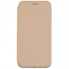 Husa Flip Cover Magnetic Pentru Samsung Galaxy S10, Gold