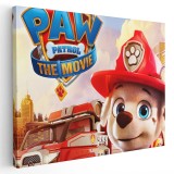 Tablou afis Paw Patrol patrula catelusilor desene animate 2227 Tablou canvas pe panza CU RAMA 40x60 cm