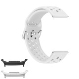 Curea din silicon, compatibila Samsung Galaxy Watch9 40mm, Alb