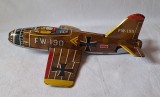 Avion din tabla litografiata FW-190 Made in Japan, jucarie frumoasa, piesa de colectie
