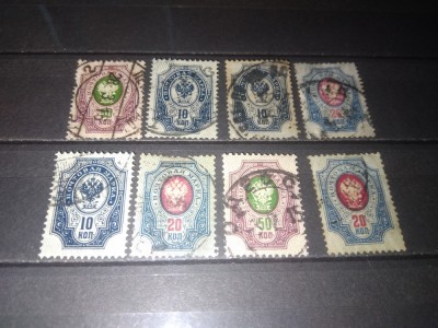 TIMBRE RUSIA 1889 foto