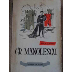 GR. MANOLESCU-TUDOR SOIMARU