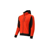 Jacheta fleece cu gluga sarna rosie m Yato YT-79183