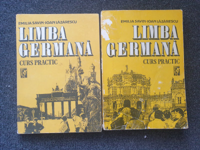 LIMBA GERMANA - CURS PRACTIC - Savin, Lazarescu (2 volume) foto