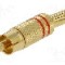 Conector RCA, tata, LUMBERG - 1573 01 V ROT