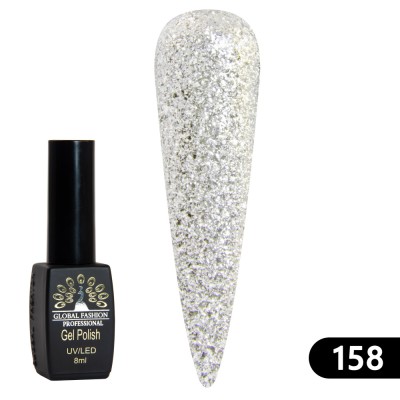 Oja semipermanenta BLACK ELITE, Global Fashion 8 ml, 158 foto