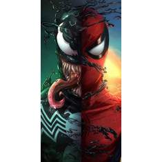 Husa Personalizata SAMSUNG Galaxy A10s Spiderman vs Venom