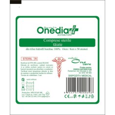 COMPRESE STERILE TAIATE 10CM*8CM 50STR.