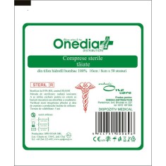 One med comprese sterile taiate 10cm/8cm*50 str.