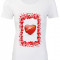 TRICOU DAMA PERSONALIZAT VALENTINE&#039;S DAY