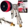 Pistol de pulverizare reglabil cu 8 functii Brass-Line, Tvardy T07301